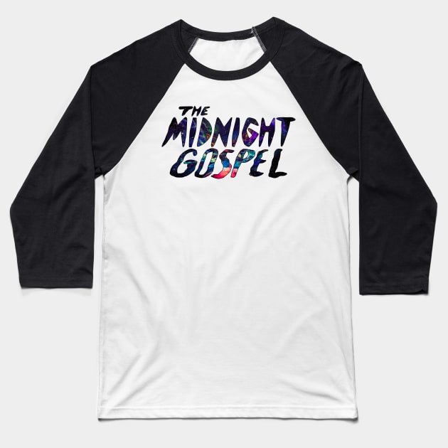 Midnight Gospel Baseball T-Shirt by Indiecate